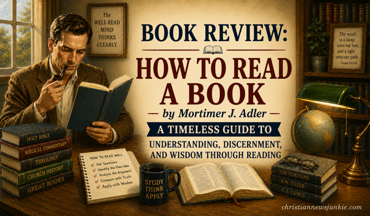 Book Review: How to Read a Book by Mortimer J. Adler - Christian News ...